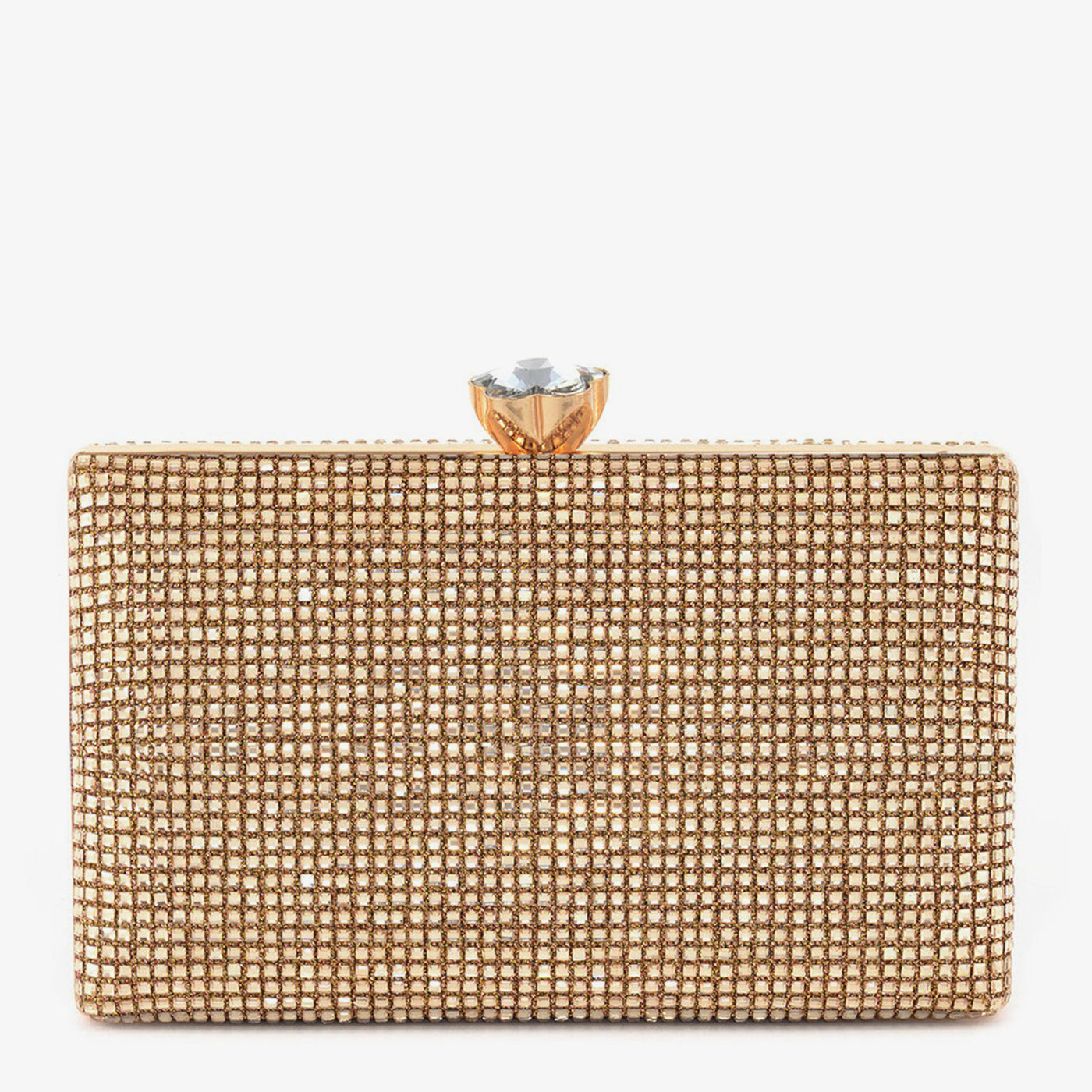 Textured Chain Clutch