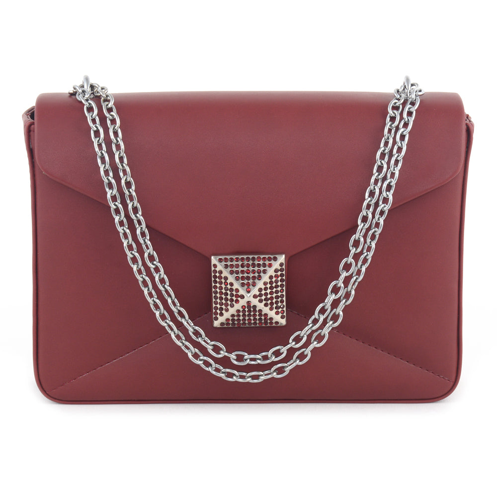 Sparkle Buckle Chain Shoulder