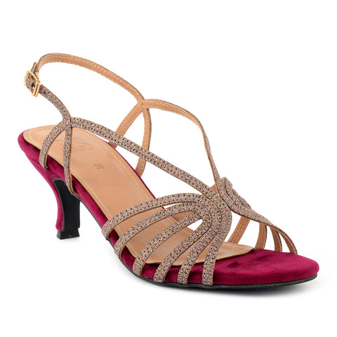 Glam Glitter Stiletto Sandals