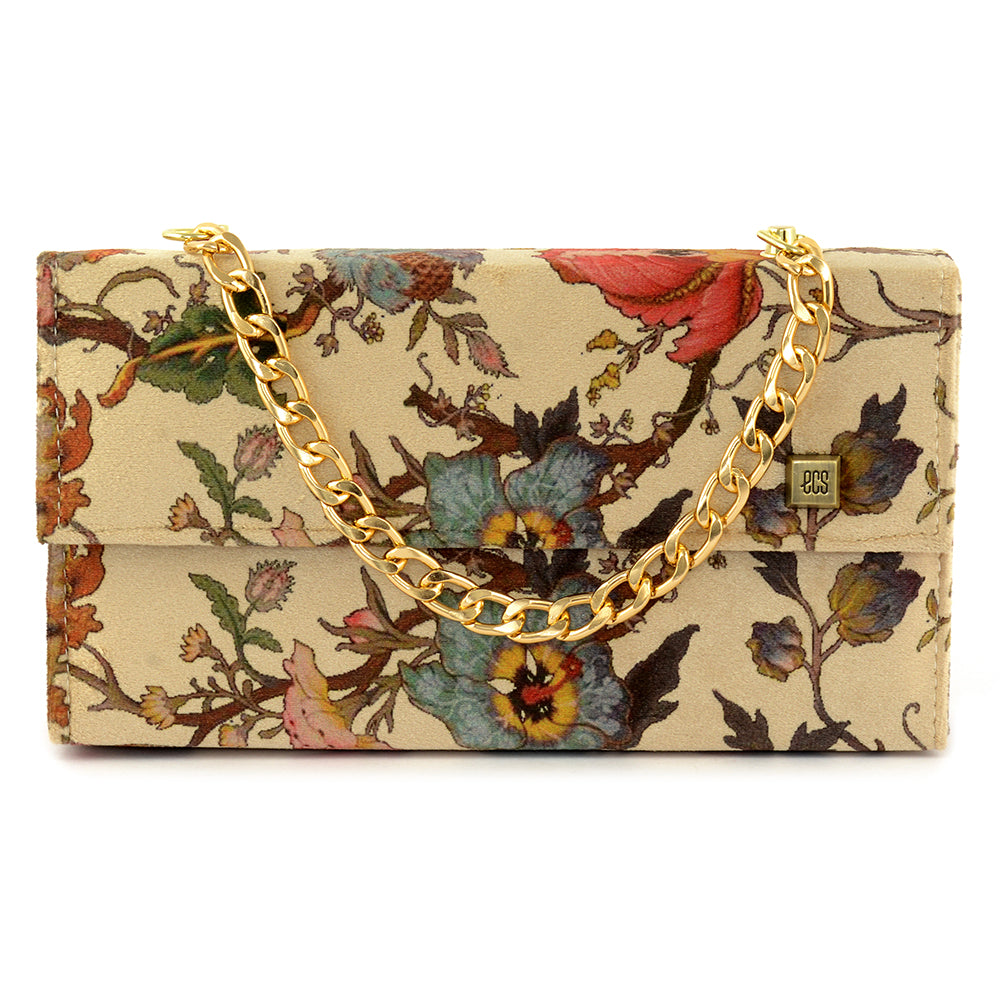 Clutches Ecs Bags Floral Ecs Shoulder Bags Printed Clutch – ECS