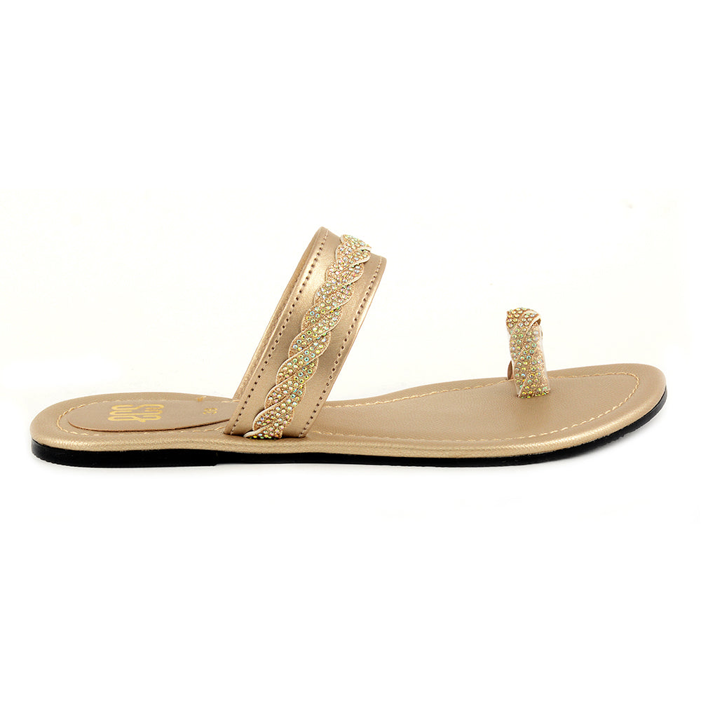 Diamante Strap Chappals