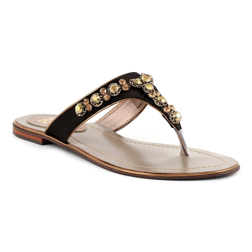 Matte Stoned Chappals