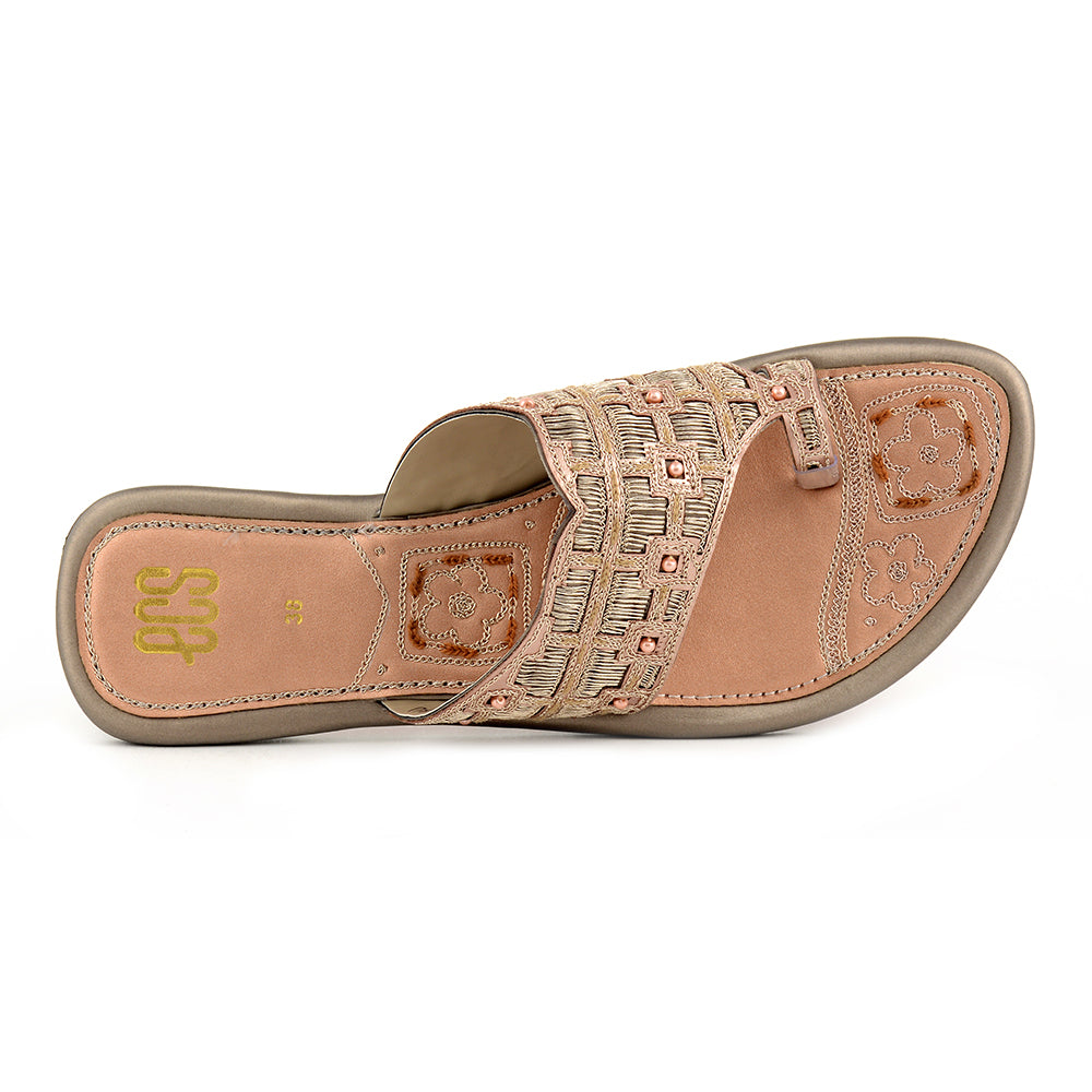 Embroidery Artwork Chappals