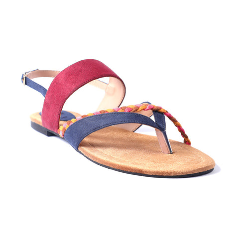 Multi Colour Women Naki Sandals-XL