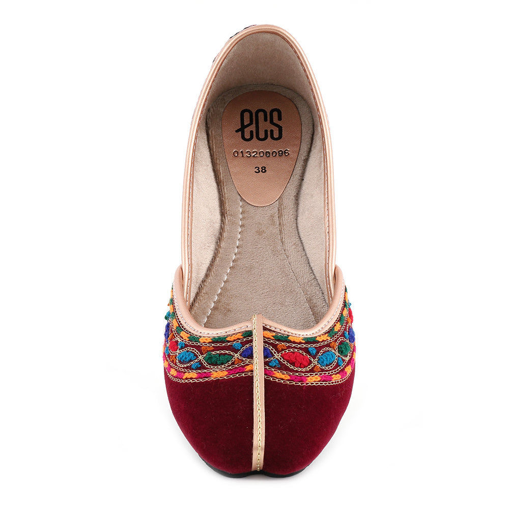 Embroidered Lush Khusa