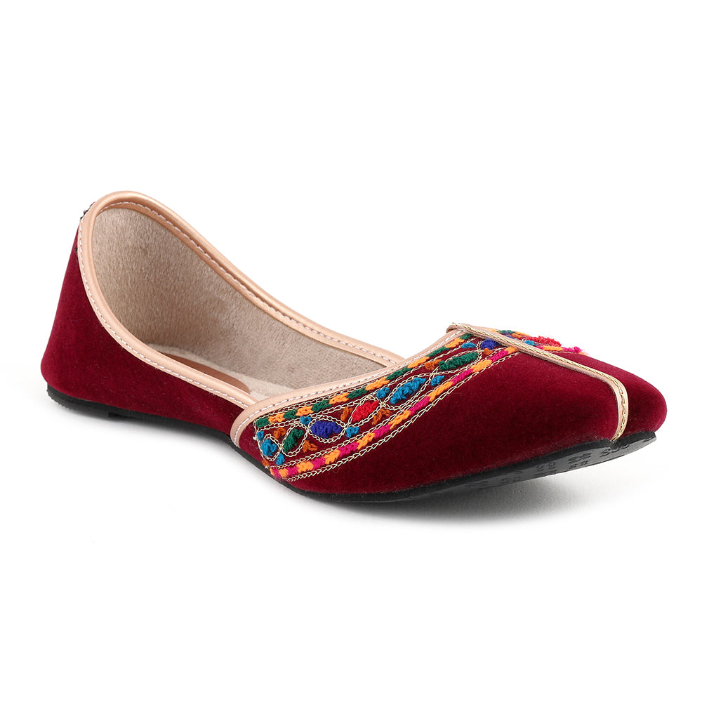 Embroidered Lush Khusa