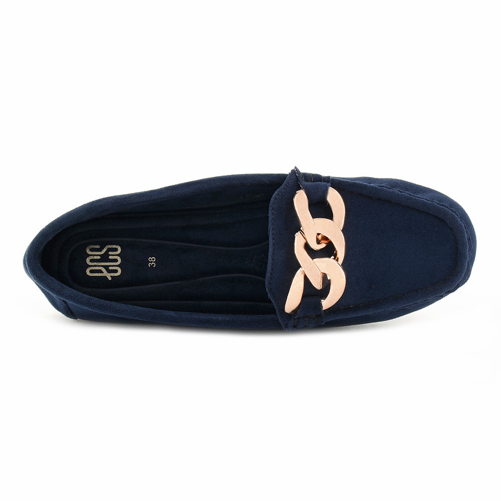 Bold Buckle Formal Moccasin