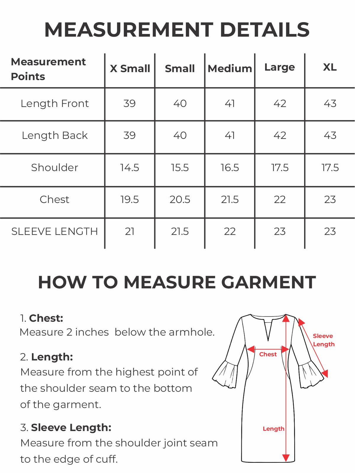 Size Chart Image