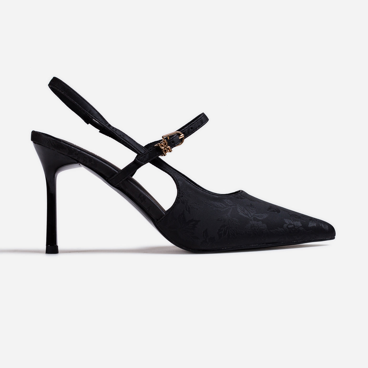 Satin Slingback
