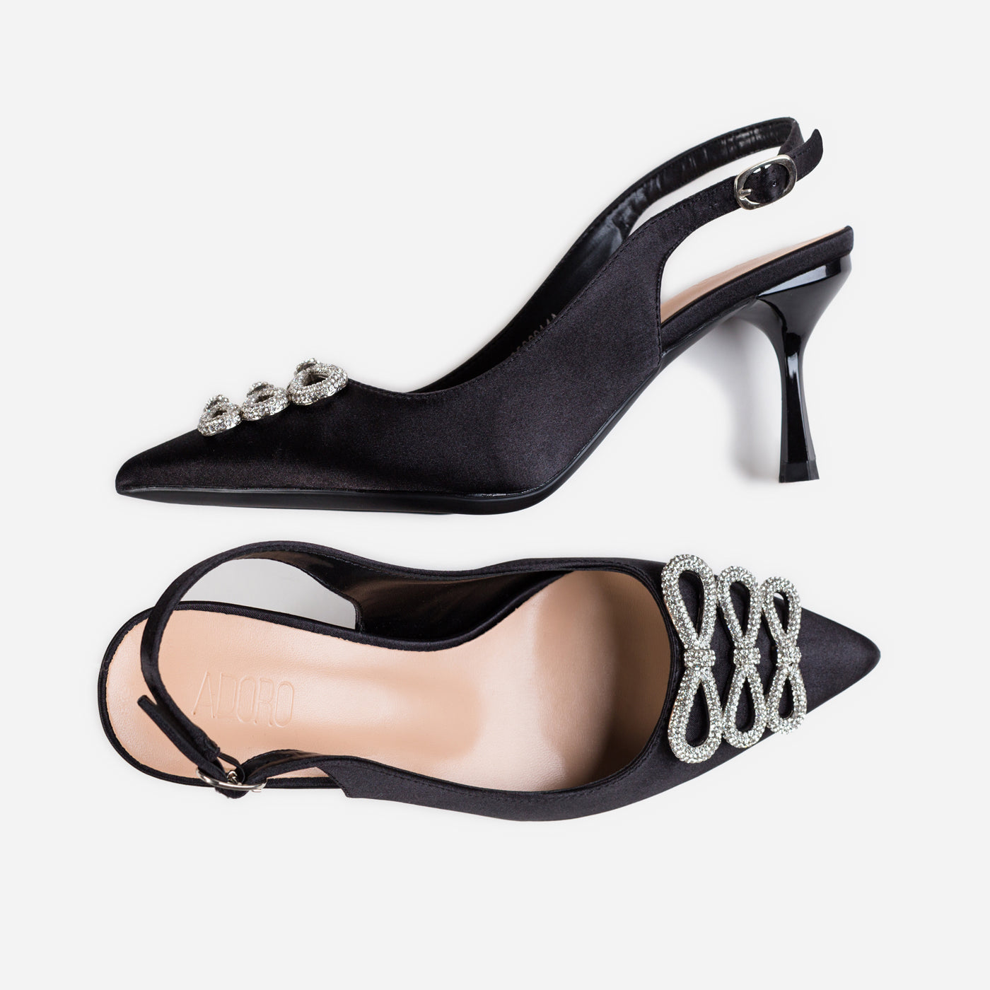 Bow-Trio Slingback