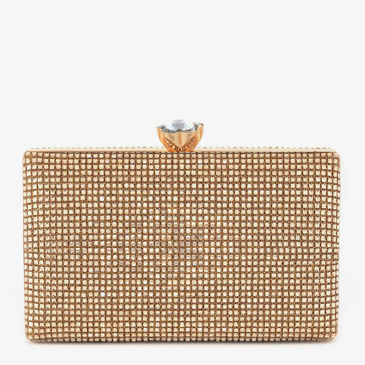 Textured Chain Clutch