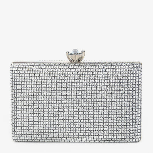 Textured Chain Clutch