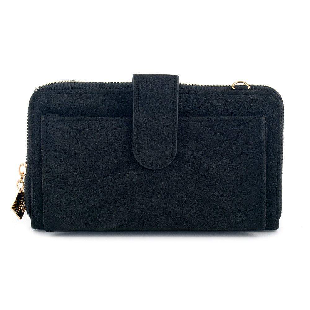 Suede wallet online