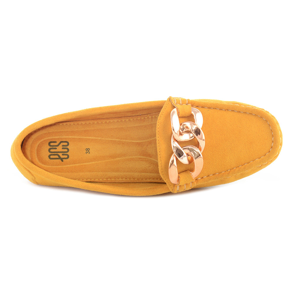 Bold Buckle Formal Moccasin