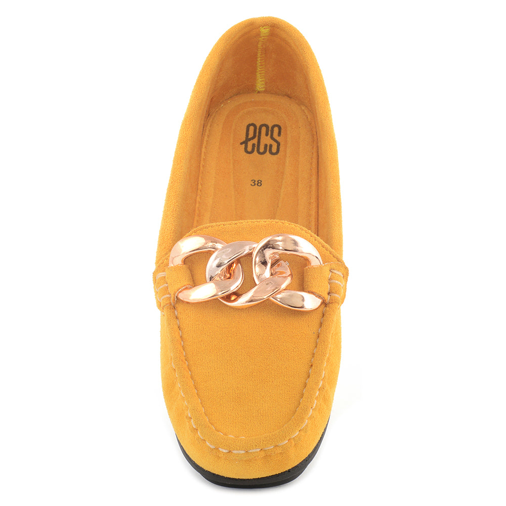 Bold Buckle Formal Moccasin