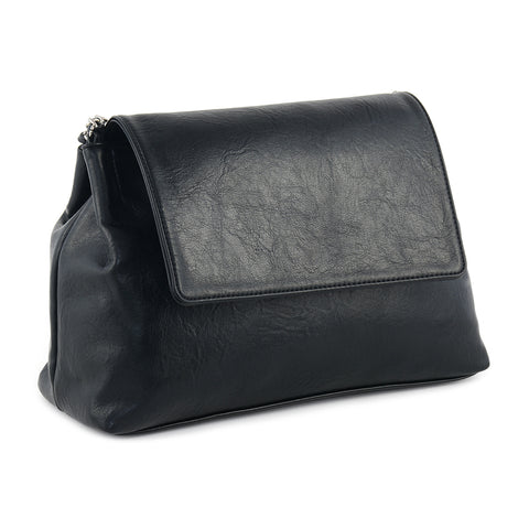 Luxe Synth Shoulder Bag