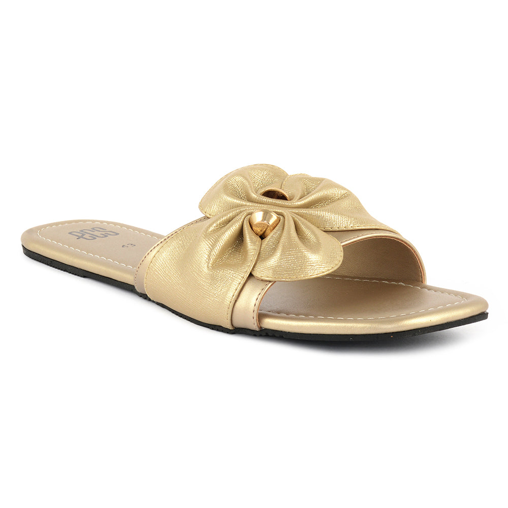 Buy Rose Gold Flat Sandals for Women by Mochi Online | Ajio.com