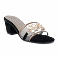 Embellished Buckle For Women Court Shoes