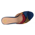 Multi Colour Suede Women Slippers