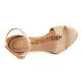Golden Women Sandals