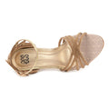 Matte Gold Women Sandals
