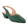 Green Flat Women Court Shoes