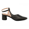 Glossy Black Women Court Shoes
