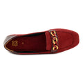Buckle-On-Front Loafers